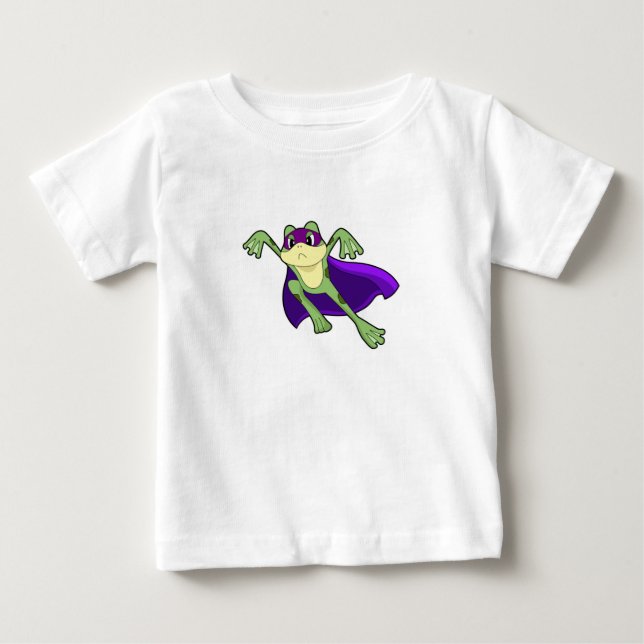 T-shirt Pour Bébé Héros de grenouille (Devant)