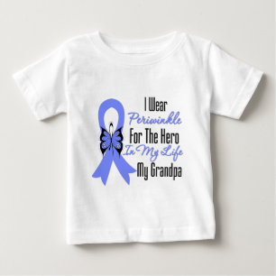 T-shirt Pour Bébé Héros oesophagien de ruban de Cancer mon