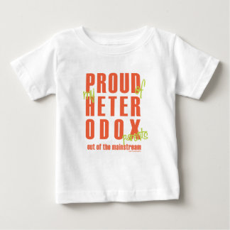 T-shirt Pour Bébé hétérodoxe fier