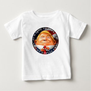 T-shirt Pour Bébé Heure d'attaquer, "génie très stable "