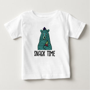 T-shirt Pour Bébé Heure de la collation