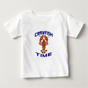 T-shirt Pour Bébé Heure de l'écrevisse vintage