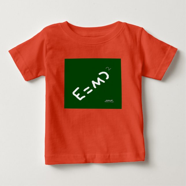 T-shirt Pour Bébé HI54EDU Physique Relativité RVC (Devant)