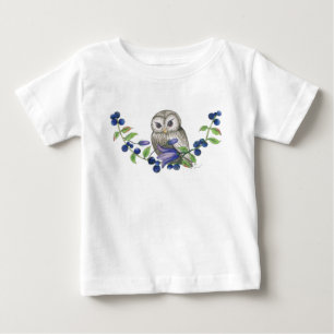 T-SHIRT POUR BÉBÉ HIBOU DE BÉBÉ