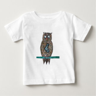 T-shirt Pour Bébé Hibou de punk de vapeur