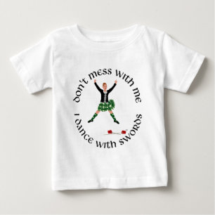 T-shirt Pour Bébé Highland Dancer ne me manque pas