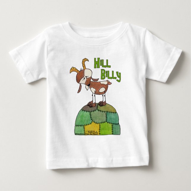 T-shirt Pour Bébé Hill Billy (Devant)