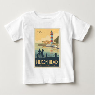 T-shirt Pour Bébé Hilton Head   Caroline du Sud