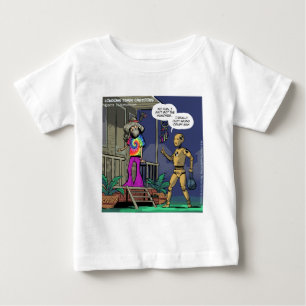 T-shirt Pour Bébé Hippie Crash Test Drôle