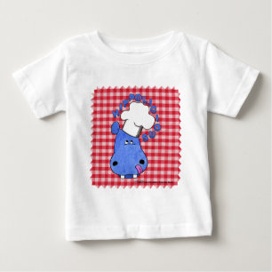 T-shirt Pour Bébé Hippo Chef Hippolicy