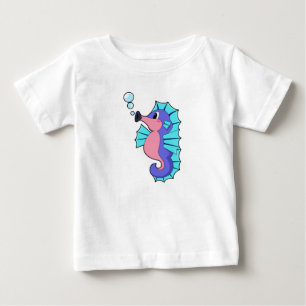 T-shirt Pour Bébé Hippocampe