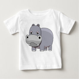 T-shirt Pour Bébé Hippopotame mignon de bébé