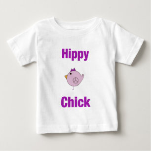 T-shirt Pour Bébé Hippy Chick - Bébé