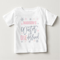Hiver ONEderland rose 1er anniversaire tenue