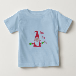 T-shirt Pour Bébé Ho Ho Ho Merry Christmas From Santa.png