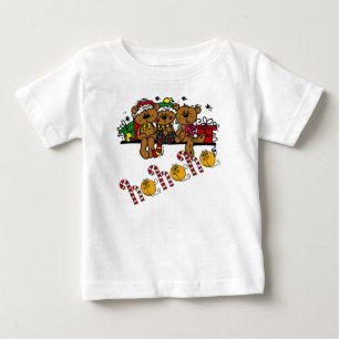 T-shirt Pour Bébé Ho Ho Ho Nounours
