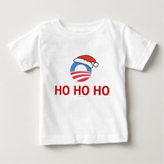 T-shirt Pour Bébé Ho Ho Ho Obama Chemise Bébé à manches longues
