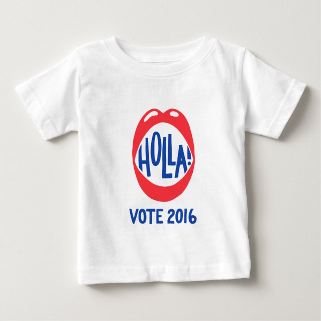 T-SHIRT POUR BÉBÉ HOLLA (Devant)