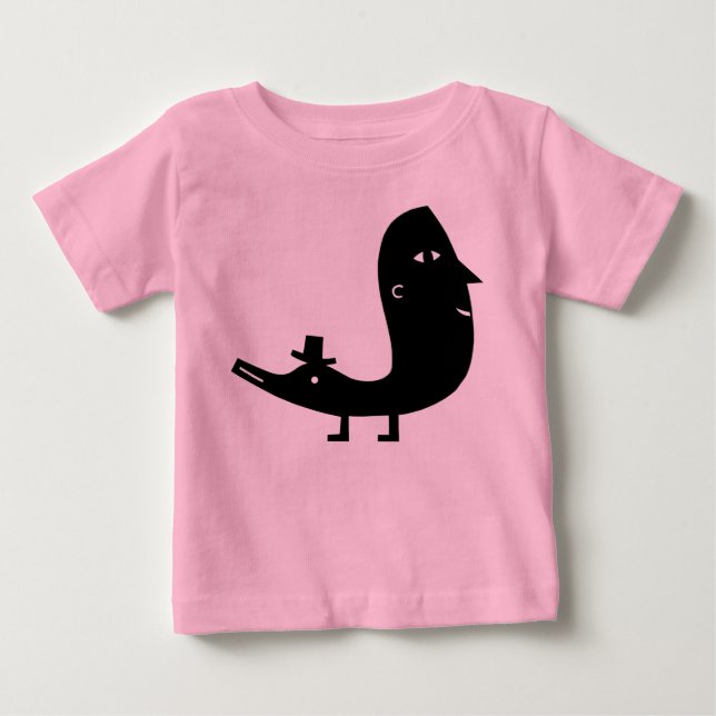 T-shirt Pour Bébé Homme d'oiseaux (Devant)