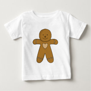 T-shirt Pour Bébé Homme en pain d'épices de Noël