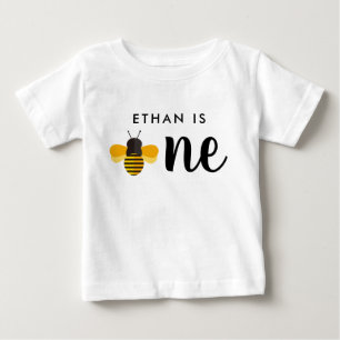 T-shirt Pour Bébé Honey Bee Anniversaire Fête 1ère Fête d'abeille T-
