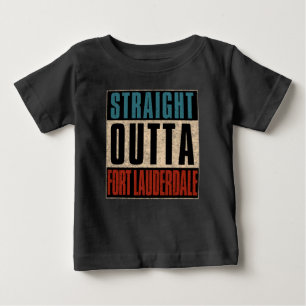 T-shirt Pour Bébé Hors de Fort Lauderdale Floride FL