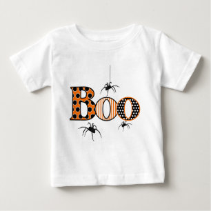 T-shirt Pour Bébé HUEZ avec des araignées Halloween