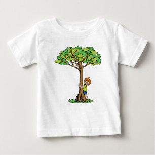 T-shirt Pour Bébé Hugger d'arbre
