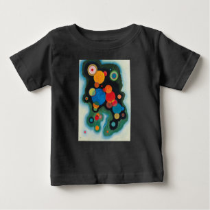 T-shirt Pour Bébé Huile Abstraite de Kandinsky Deepened Impulse sur