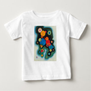 T-shirt Pour Bébé Huile Abstraite de Kandinsky Deepened Impulse sur 