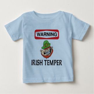 T-shirt Pour Bébé Humeur d'avertissement d'Irlandais