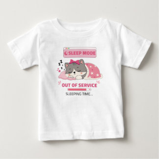 T-shirt Pour Bébé humeur de sommeil