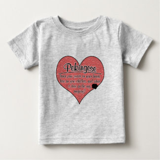 T-shirt Pour Bébé Humour de chien d'empreintes de pattes de
