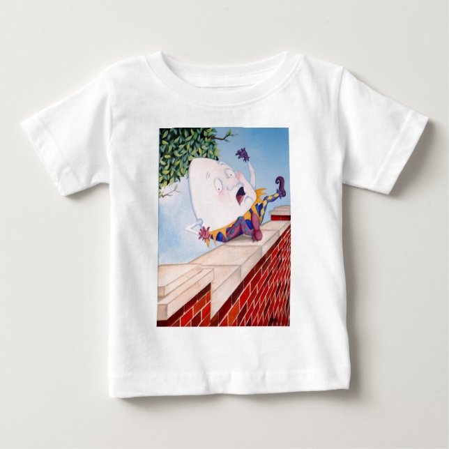 T-shirt Pour Bébé Humpty Dumpty (Devant)