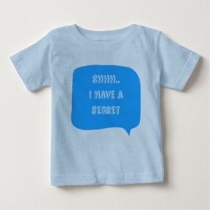 T-shirt Pour Bébé I have a secret, big brother customizable date