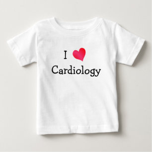 T-shirt Pour Bébé I Love Cardiology