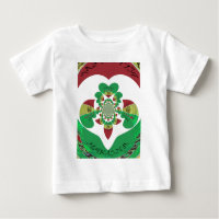 I Love Ethiopia Kaleidoscope - Heartfeel Rasta Art