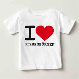 T-shirt Pour Bébé I Love garants de filtre