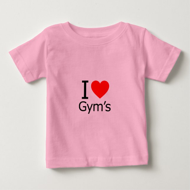 T-shirt Pour Bébé I Love Gym's (Devant)
