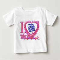 I Love My Dad rose/violet - photo