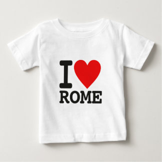 T-shirt Pour Bébé I love Rome