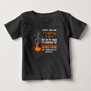 T-shirt Pour Bébé I Might Look Like I'm