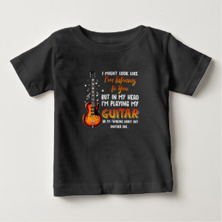 T-shirt Pour Bébé I Might Look Like I'm