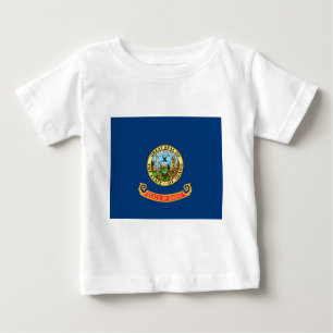 T-shirt Pour Bébé Idaho State Flag
