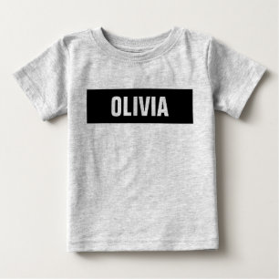 T-shirt Pour Bébé Identité