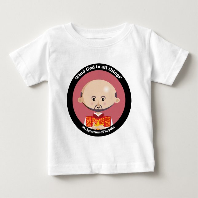 T-shirt Pour Bébé Ignace de Loyola (Devant)