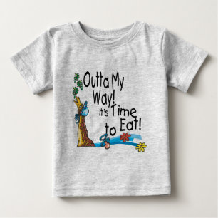 T-shirt Pour Bébé Il est temps de manger 2