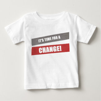 T-shirt Pour Bébé Il est temps pour un bébé de changer