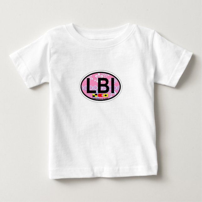 T-shirt Pour Bébé Île de Long Beach (Devant)