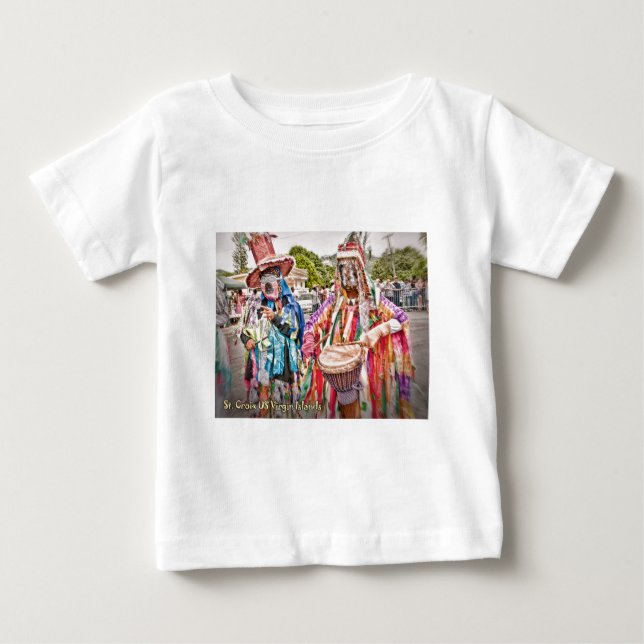 T-shirt Pour Bébé Îles Vierges américaines Sainte-Croix États-Unis (Devant)